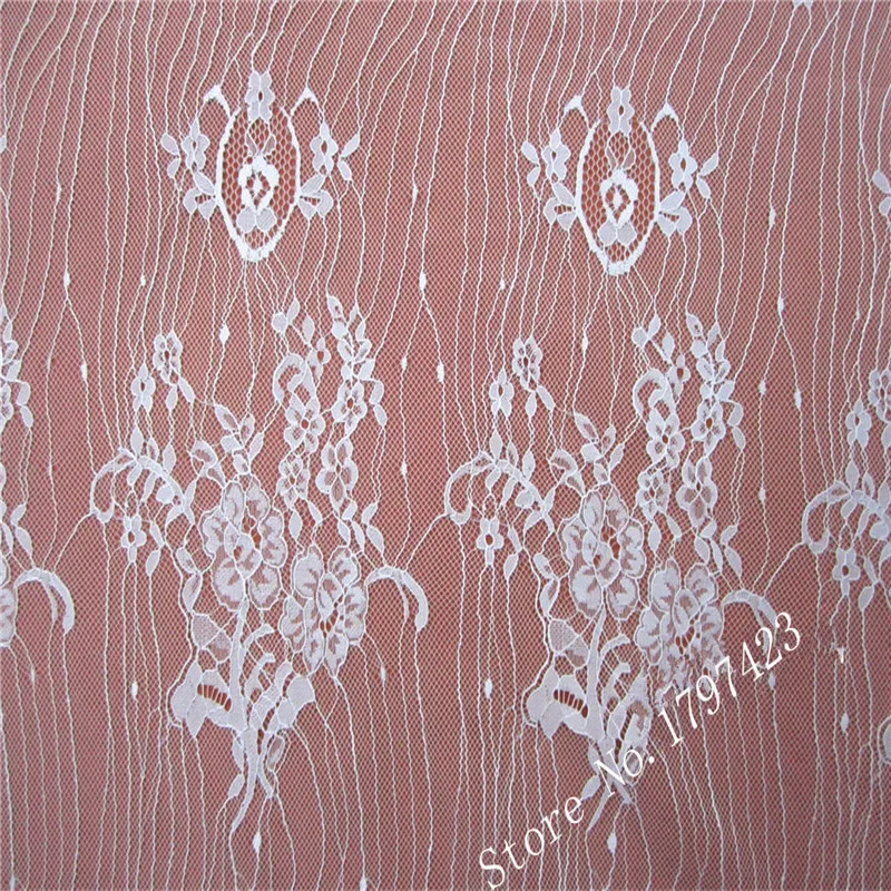 New arrival 3M/lot Eyelash Lace width 150cm DIY Decorative High Quality Soft Off Nylon Eyelash Lace Trim Wedding Dress Fabric
New arrival 3M/lot Eyelash Lace width 150cm DIY Decorative High Quality Soft Off Nylon Eyelash Lace Trim Wedding Dress Fabric
