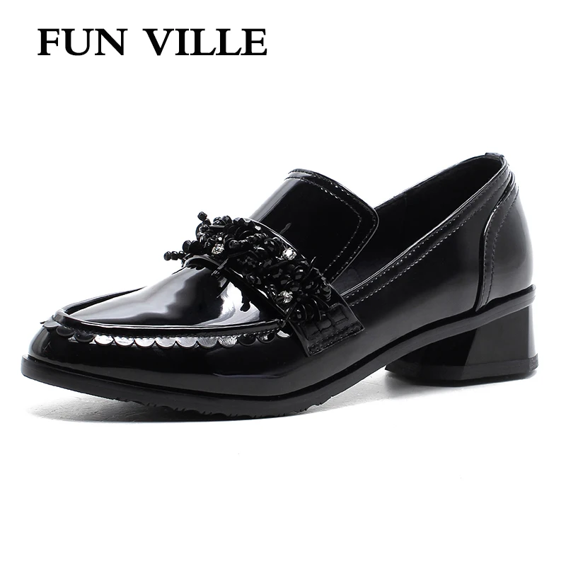 FUN VILLE 2018 Spring New Fashion Women flats shoes British Style Oxford Shoes Genuine Leather low heel slip-on sexy ladies shoe
FUN VILLE 2018 Spring New Fashion Women flats shoes British Style Oxford Shoes Genuine Leather low heel slip-on sexy ladies shoe