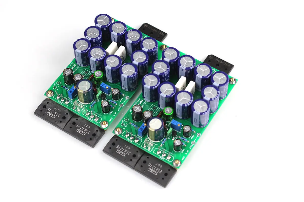 ZEROZONE Assembeod V18 PNP Sanken 2SA1216 JLH1969 класс A Плата усилителя мощности 10 Вт + 10 Вт
ZEROZONE Assembeod V18 PNP Sanken 2SA1216 JLH1969 класс A Плата усилителя мощности 10 Вт + 10 Вт