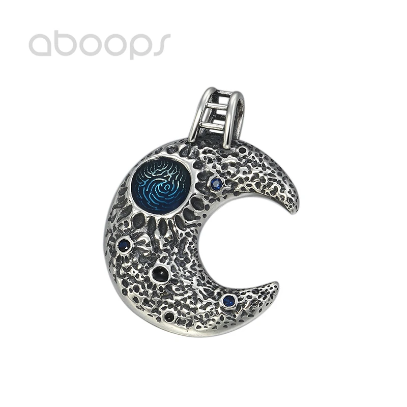 Vintage 925 Sterling Silver Crescent Moon Shape Pendant for Men Women,Free Shipping
Vintage 925 Sterling Silver Crescent Moon Shape Pendant for Men Women,Free Shipping