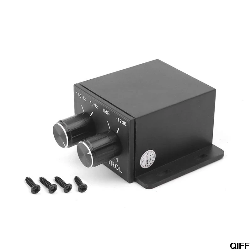 Car Audio Regulator Amplifier Bass Subwoofer Stereo Equalizer Controller 4 RCA May06
Car Audio Regulator Amplifier Bass Subwoofer Stereo Equalizer Controller 4 RCA May06