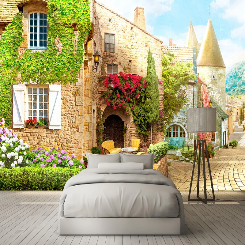 Custom Murals Wallpaper 3D European Style Street Town Photo Wall Painting Restaurant Cafe Background Wall Decor Papel De Parede
Custom Murals Wallpaper 3D European Style Street Town Photo Wall Painting Restaurant Cafe Background Wall Decor Papel De Parede