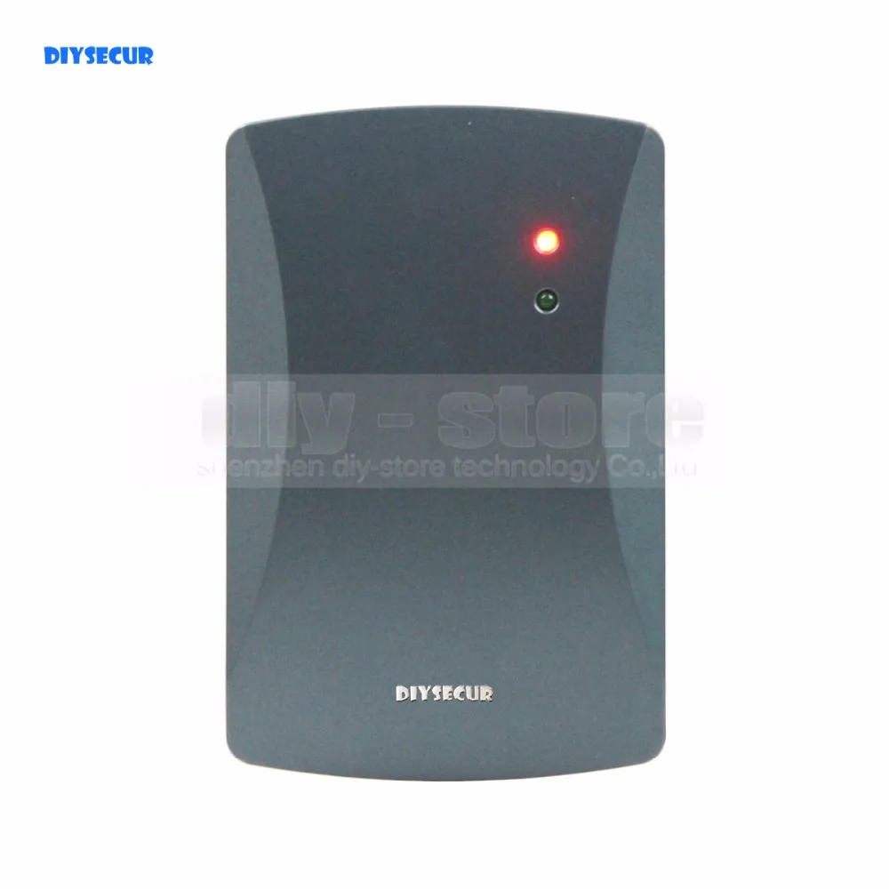 DIYSECUR водонепроницаемый считыватель доступа к двери Wiegand 26 RFID 125 кГц считыватель ID карт EM 4100
DIYSECUR водонепроницаемый считыватель доступа к двери Wiegand 26 RFID 125 кГц считыватель ID карт EM 4100