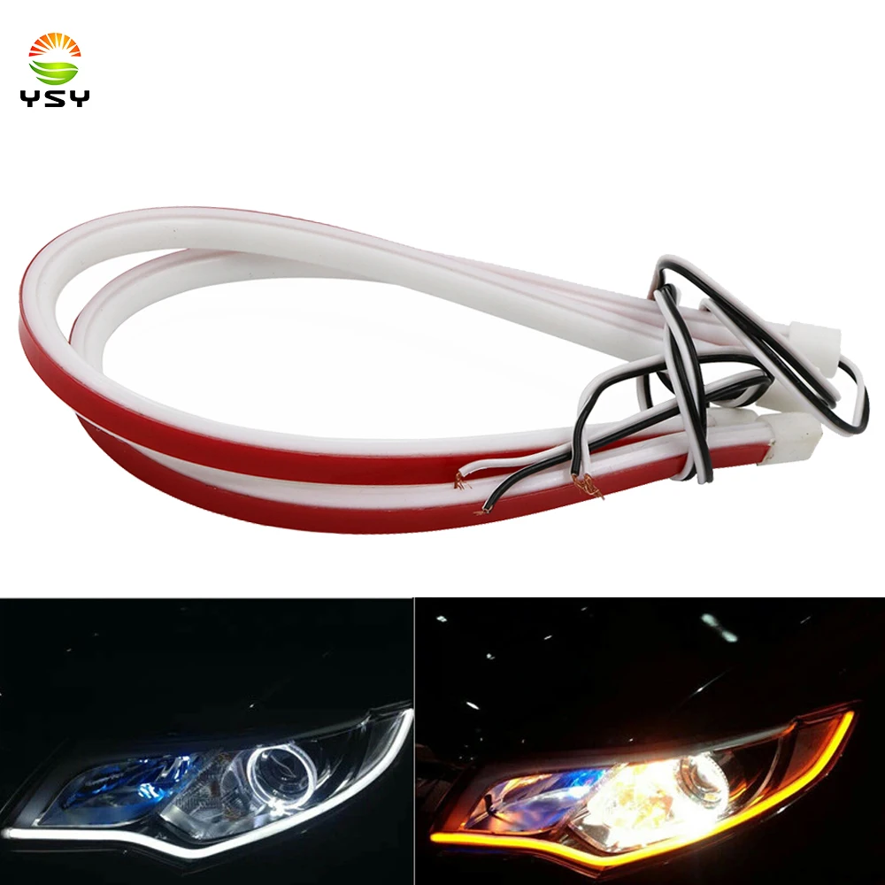 YSY 4pcs 30cm Flexible DRL LED Daytime Running Light Soft Tube Guide Angle Eyes LED Strip Auto Lamp for Car Headlight Assembly
YSY 4pcs 30cm Flexible DRL LED Daytime Running Light Soft Tube Guide Angle Eyes LED Strip Auto Lamp for Car Headlight Assembly