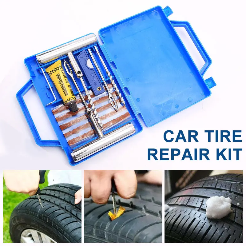 12pcs Car Tire Puncture Repair Kit Motorcycle Bike Tyre Repair Kit Emergency Heavy Duty Tubeless Plug Set Professional Portable
12pcs Car Tire Puncture Repair Kit Motorcycle Bike Tyre Repair Kit Emergency Heavy Duty Tubeless Plug Set Professional Portable