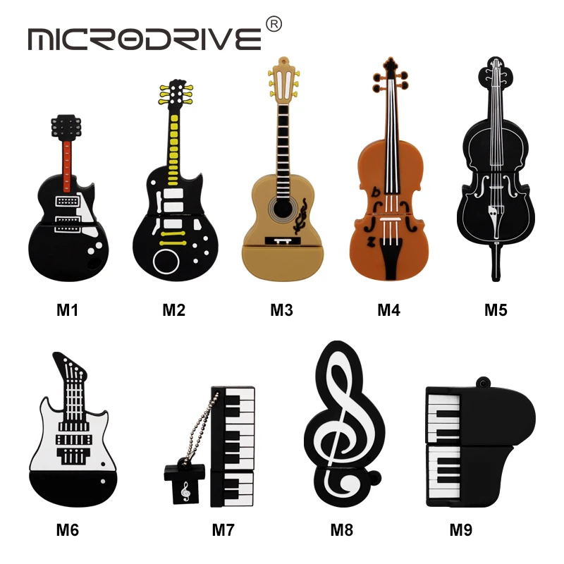 Guitar Violin viola cello piano Musical instrument usb drive pen 64GB 32GB 16GB 8GB 4GB Music gift USB Flash Drive Memory Sticks
Guitar Violin viola cello piano Musical instrument usb drive pen 64GB 32GB 16GB 8GB 4GB Music gift USB Flash Drive Memory Sticks