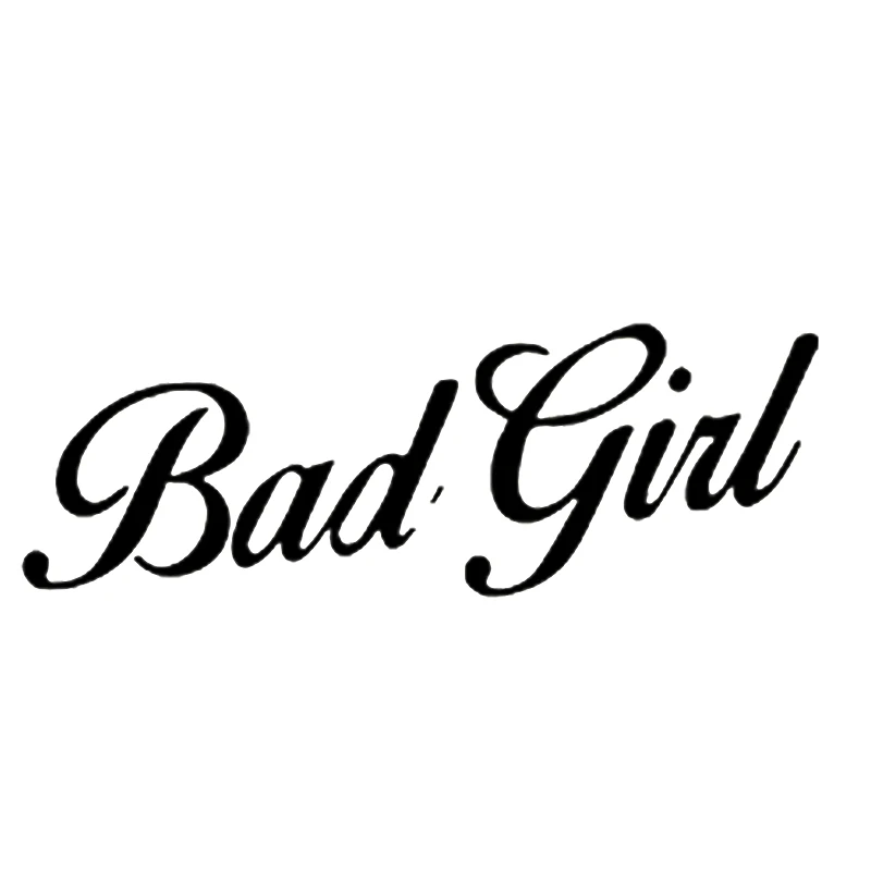 15*5.2cm Bad Girl Car Bumper Decal Art Sticker Picture Funny Humour Naughty Dirty Sexy Brief Literary Be Different Car Sticker
15*5.2cm Bad Girl Car Bumper Decal Art Sticker Picture Funny Humour Naughty Dirty Sexy Brief Literary Be Different Car Sticker