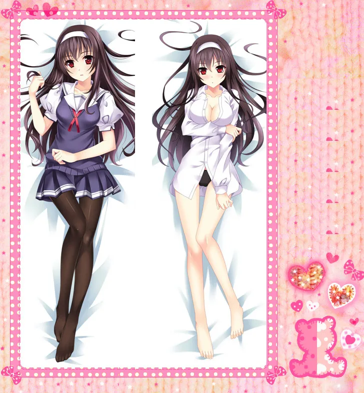 Anime Cartoon Saenai heroine no sodate-kata Double-Sided Bolster Hugging Pillow Case Pillow Cover Pillowcase Peach Skin No.108
Anime Cartoon Saenai heroine no sodate-kata Double-Sided Bolster Hugging Pillow Case Pillow Cover Pillowcase Peach Skin No.108