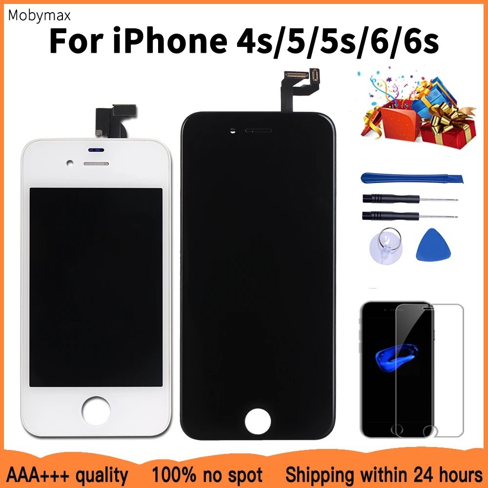 ЖК-дисплей без битых пикселей для iPhone 5s 5, ЖК-дисплей AAA +++, ЖК-модуль с сенсорным экраном, дигитайзер в сборе, Замена для iPhone 6S 6 4s
ЖК-дисплей без битых пикселей для iPhone 5s 5, ЖК-дисплей AAA +++, ЖК-модуль с сенсорным экраном, дигитайзер в сборе, Замена для iPhone 6S 6 4s