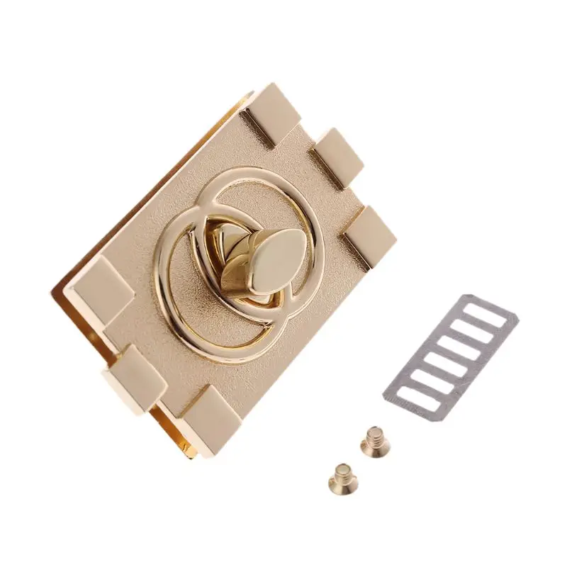 Rectangle Shape Clasp Turn Lock Twist Locks DIY Leather Handbag Bag Hardware Accessories
Rectangle Shape Clasp Turn Lock Twist Locks DIY Leather Handbag Bag Hardware Accessories