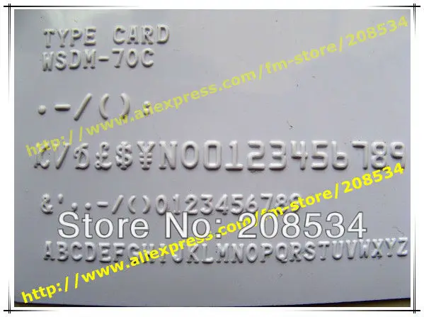 Lowest Price Guarantee 100% New Manual 70 code Embossing Machine magnetic ID PVC Plastic Card Embosser Machine
Lowest Price Guarantee 100% New Manual 70 code Embossing Machine magnetic ID PVC Plastic Card Embosser Machine