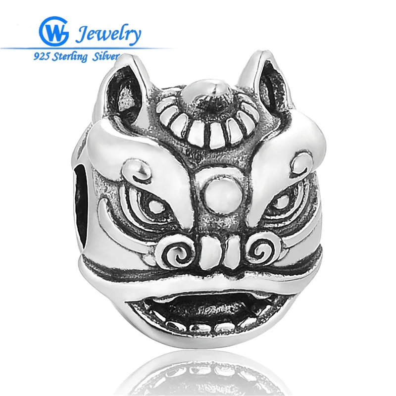 Sterling Silver Lion Head Animal Charm Nature Pendant Jewelry Making Bracelet berloque necklace circon GW Jewelry T199H20
Sterling Silver Lion Head Animal Charm Nature Pendant Jewelry Making Bracelet berloque necklace circon GW Jewelry T199H20