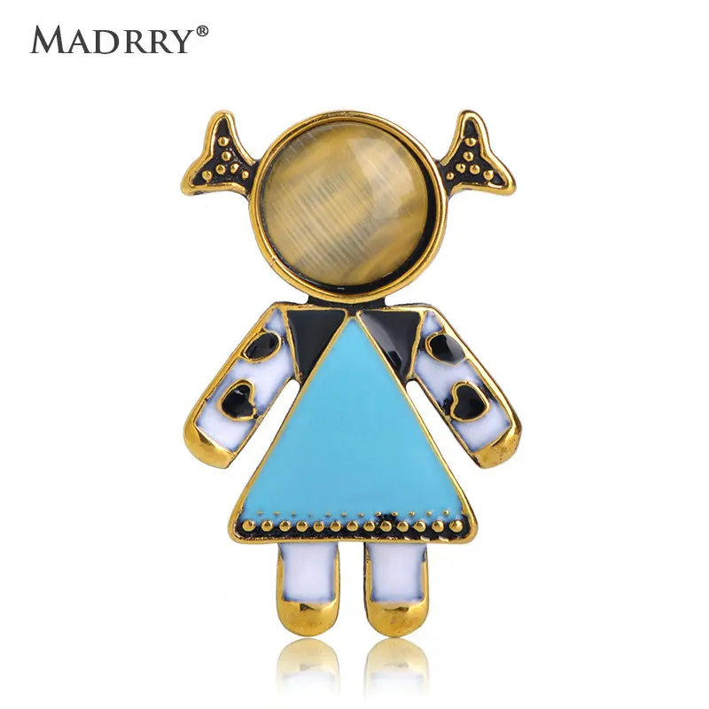 Madrry Lovely Little Girl Shape Brooch Enamel Opal Brooches Jewelry For Children Girls Collar Dress Scarf Party Accessories Pins
Madrry Lovely Little Girl Shape Brooch Enamel Opal Brooches Jewelry For Children Girls Collar Dress Scarf Party Accessories Pins