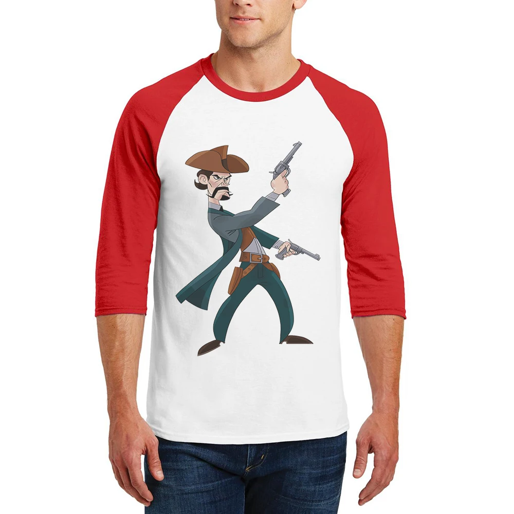 New Arrivals Men T Shirt Cotton Three Quarter Raglan Sleeves Cowboy Printed Tops Mens Cool T-Shirt Male Tee Shirts Free Shipping
New Arrivals Men T Shirt Cotton Three Quarter Raglan Sleeves Cowboy Printed Tops Mens Cool T-Shirt Male Tee Shirts Free Shipping