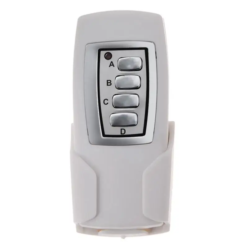 New Arrival Smart Home RF 4 Channel Wireless Digital Remote Control Light Switch Power Remote Switches for Lighting 50M Range
New Arrival Smart Home RF 4 Channel Wireless Digital Remote Control Light Switch Power Remote Switches for Lighting 50M Range