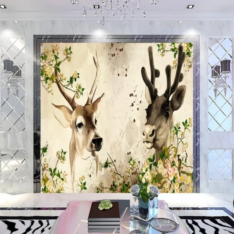 Dropshipping Fatman Wallpaper Vintage 3D Wallpaper Living Room Hand-Painted Retro European Elk Bedroom Mural Papel Para Pared
Dropshipping Fatman Wallpaper Vintage 3D Wallpaper Living Room Hand-Painted Retro European Elk Bedroom Mural Papel Para Pared