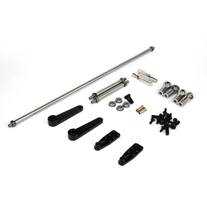1Set Truck 8X8 Linkage Pullrod G-6020 Steering Push Rod Kit Ball Joint+ Servo Arm + Clevis Clip for 1:14 Tamiya Tractor RC Cars
1Set Truck 8X8 Linkage Pullrod G-6020 Steering Push Rod Kit Ball Joint+ Servo Arm + Clevis Clip for 1:14 Tamiya Tractor RC Cars