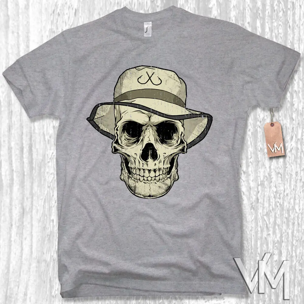T-Shirt Angler Skull Fisherman Fishing Fun New 2019 Summer Men O Neck Short Sleeves Muscle Men Men'S T Shirts
T-Shirt Angler Skull Fisherman Fishing Fun New 2019 Summer Men O Neck Short Sleeves Muscle Men Men'S T Shirts