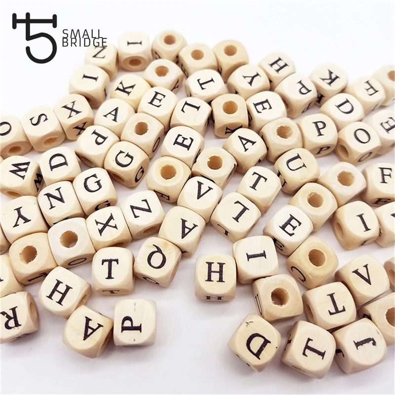 100pcs 10mm Diy Natural Alphabet Wooden Beads For Jewelry Making Children Toy Unfinished With Hole Square Wood Beads W302
100pcs 10mm Diy Natural Alphabet Wooden Beads For Jewelry Making Children Toy Unfinished With Hole Square Wood Beads W302