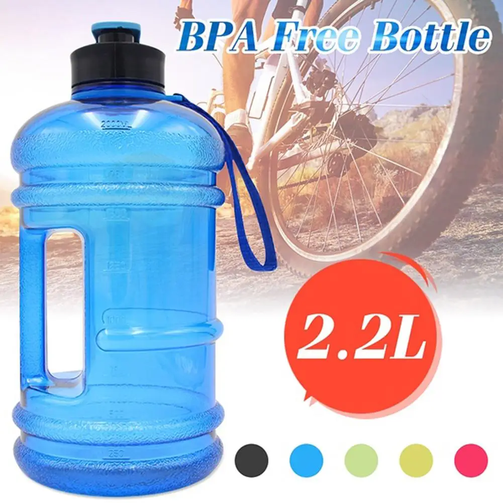 2.2L Water Bottle Portable Outdoor Travel BPA Free Water Bottle Gym Fitness Drinking Kettle large capacity Water Bottle with rop
2.2L Water Bottle Portable Outdoor Travel BPA Free Water Bottle Gym Fitness Drinking Kettle large capacity Water Bottle with rop