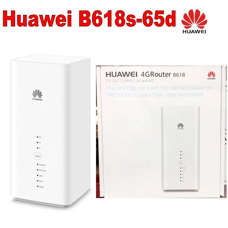 Модем Huawei B618 B618S-65D Cat11 600 Мбит/с 4G LTE с поддержкой FDD B1/3/5/7/8/28
Модем Huawei B618 B618S-65D Cat11 600 Мбит/с 4G LTE с поддержкой FDD B1/3/5/7/8/28