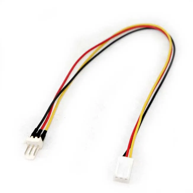 10 шт. 2x3 Pin Вентилятор разветвитель питания кабель свинца 1 мама к мужчине