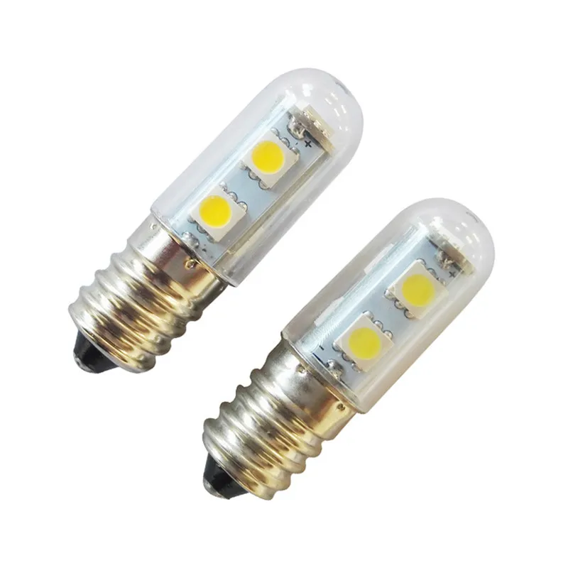 

2018 Mini E14 LED Lamps 5050 SMD 1.5W Crystal Chandelier 220V Spotlight Corn Bulbs Pendant Fridge Refrigerator Light