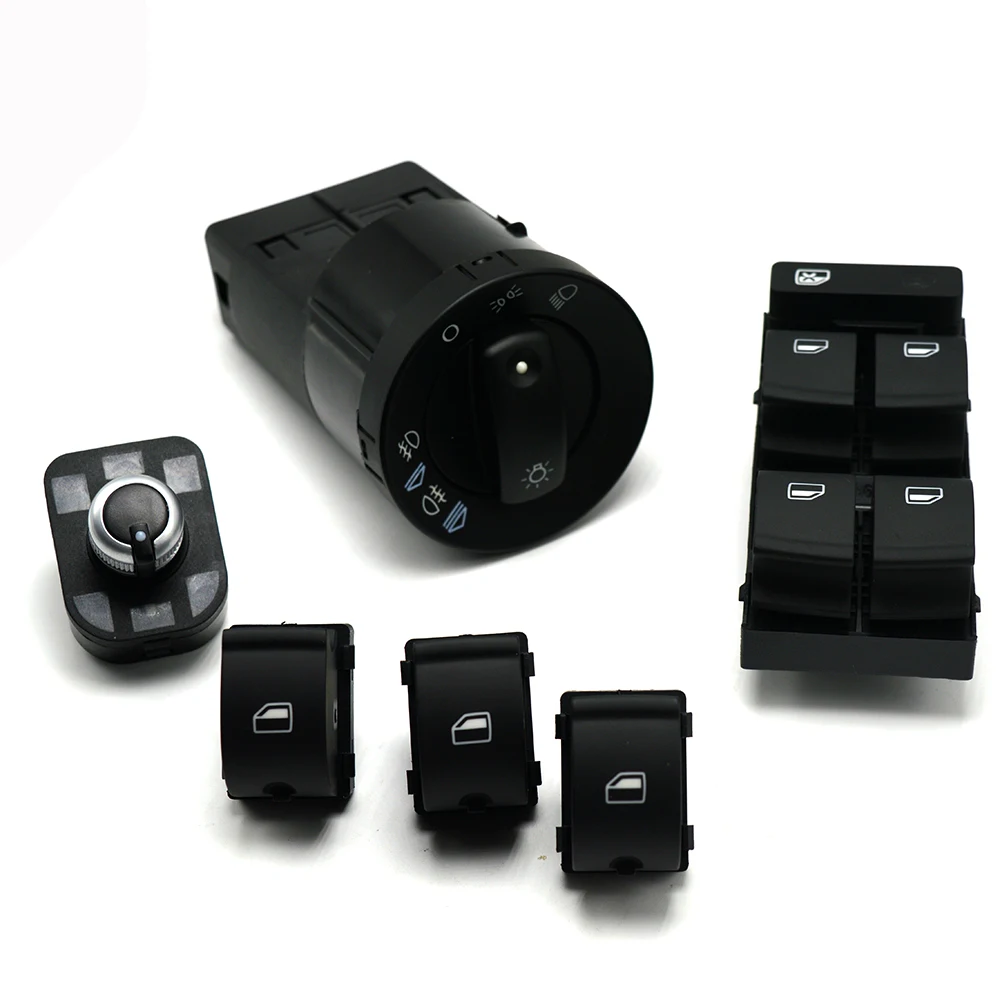 6Pcs New Window Headlight Mirror Control Switch Button For AUDI A4 S4 B6 8E0 959 855 8E0 959 851 8E0941531A 4F0959565
6Pcs New Window Headlight Mirror Control Switch Button For AUDI A4 S4 B6 8E0 959 855 8E0 959 851 8E0941531A 4F0959565
