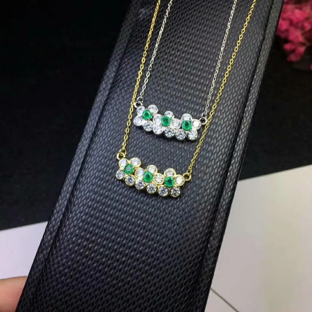 SHILOVEM 925 sterling silver Emerald pendants classic fine Jewelry send necklace wedding gift wholesale 3*3mm new dlp030301agml
SHILOVEM 925 sterling silver Emerald pendants classic fine Jewelry send necklace wedding gift wholesale 3*3mm new dlp030301agml