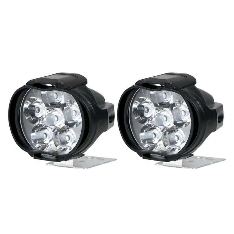 2 шт. 6Led мотоциклетный Точечный светильник головной для вождения противотуманная