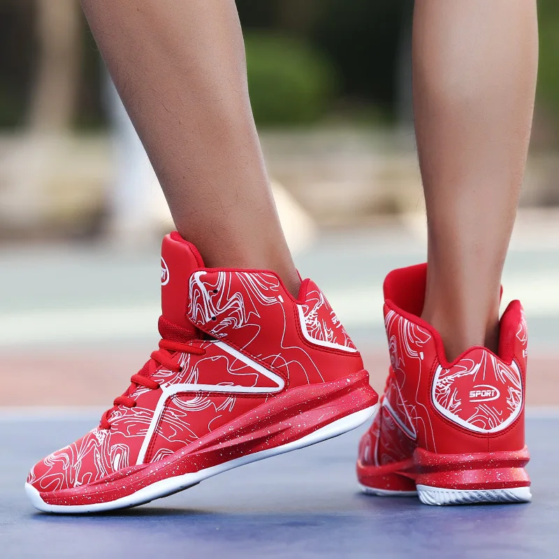2019 men and women high basketball shoes cushioning lightweight basketball shoes non-slip breathable outdoor new sports large si
2019 men and women high basketball shoes cushioning lightweight basketball shoes non-slip breathable outdoor new sports large si