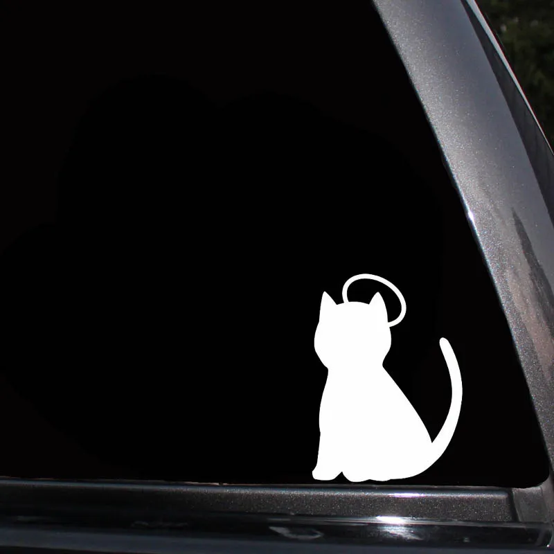 YJZT 12*8.6CM Oem Angel Funny Lonely Cat Covering The Body Silhoutte Animal Cool Car Sticker Decal Black/Silver Vinyl C20-1643
YJZT 12*8.6CM Oem Angel Funny Lonely Cat Covering The Body Silhoutte Animal Cool Car Sticker Decal Black/Silver Vinyl C20-1643
