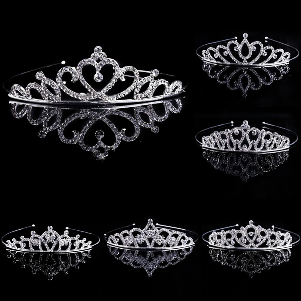 New 1PC Girl Bridal Princess Wedding Hair Accessories Crystal Rhinestone Crown Headband Stunning Crystal Tiara Wedding Crown
New 1PC Girl Bridal Princess Wedding Hair Accessories Crystal Rhinestone Crown Headband Stunning Crystal Tiara Wedding Crown