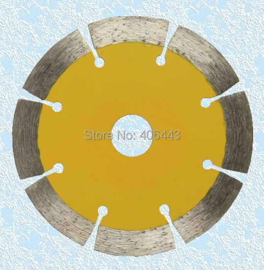 Алмазный Сегментированный пильный диск 4 дюйма для резки гранита и мраморной