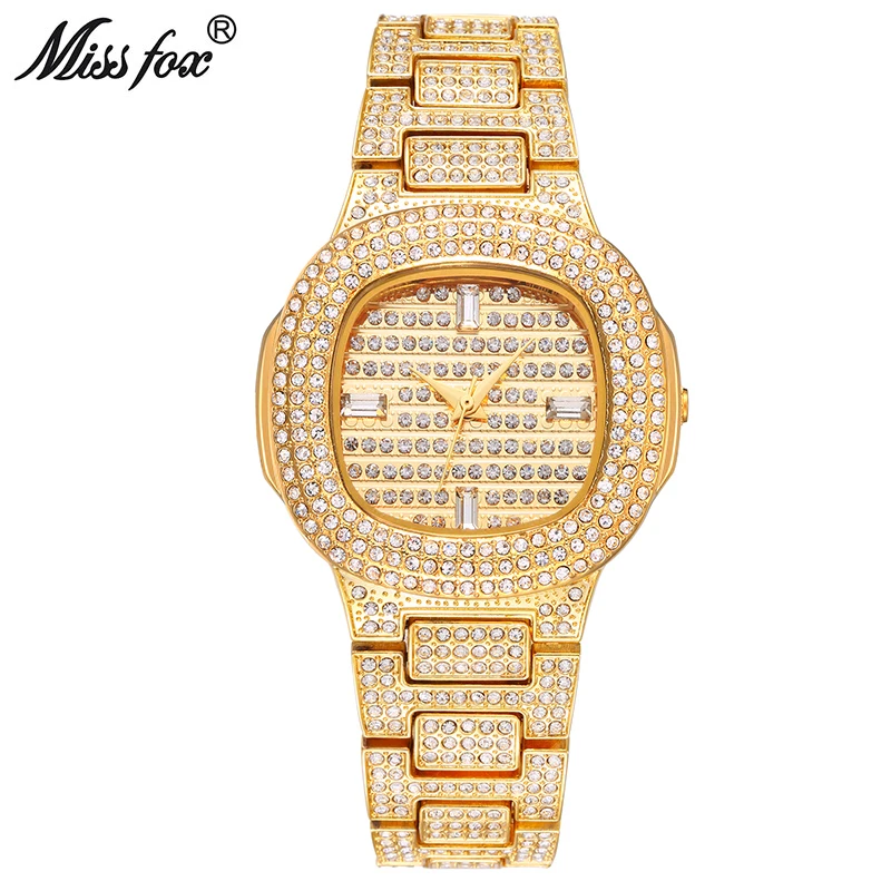 MISSFOX Wrist Watches For Women Gold Bracelet Brand Luxury Female Watch 2020 Waterproof Large Fashion Patek Quartz Wristwatch
MISSFOX Wrist Watches For Women Gold Bracelet Brand Luxury Female Watch 2020 Waterproof Large Fashion Patek Quartz Wristwatch