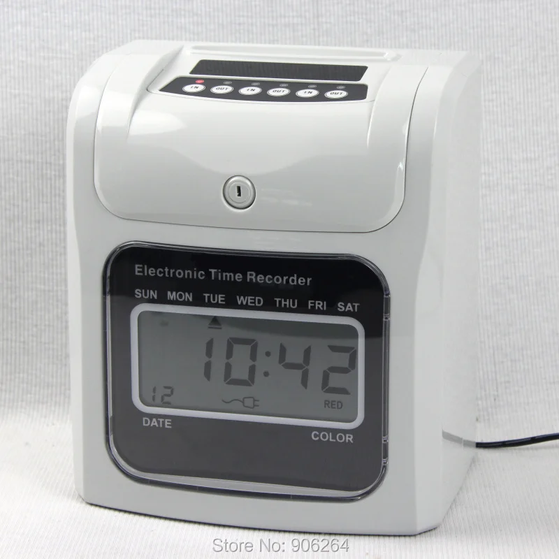 Export Attendance Machine S-960S High Popular Selling, with Clock, All English Button Present 50 pieces of Paper
Export Attendance Machine S-960S High Popular Selling, with Clock, All English Button Present 50 pieces of Paper