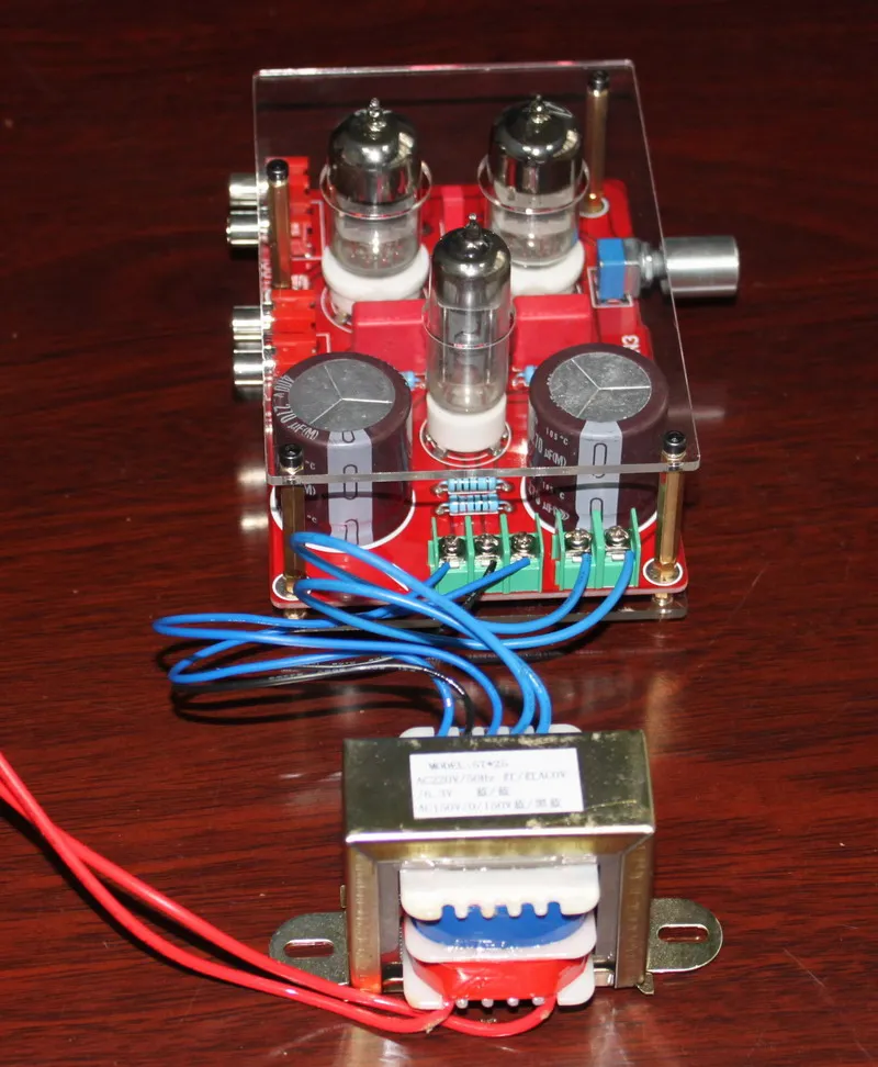 tube amplifier 6N3 rectifier pre-stage amplifier board (not including transformer)
tube amplifier 6N3 rectifier pre-stage amplifier board (not including transformer)