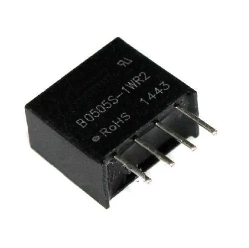 B0505S-1W DC-DC 5V To 5V изоляционный модуль питания для RS232/485 CAN IO 80% 20mHz
B0505S-1W DC-DC 5V To 5V изоляционный модуль питания для RS232/485 CAN IO 80% 20mHz