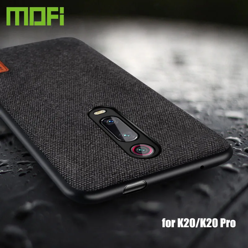 Чехол для Xiaomi Redmi K20 чехол Pro MOFi оригинальная задняя ткань силиконовые защитные
