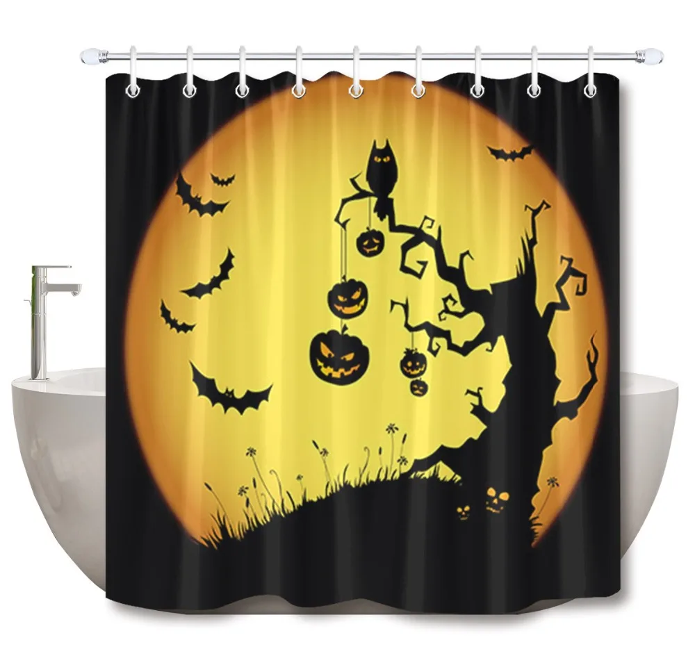 Bat Pattern Shower Curtain Environmental Protection Polyester High Quality Washable Bathroom Decoration Shower Curtain 1 Piece
Bat Pattern Shower Curtain Environmental Protection Polyester High Quality Washable Bathroom Decoration Shower Curtain 1 Piece