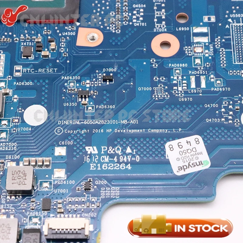 NOKOTION для HP 14-AM серия материнская плата ноутбука I3-5005U CPU 858034-601 858034-001 858034-501