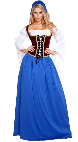 Women Traditional German Oktoberfest Beer Costume Beer Girl Beer Maid Uniform Bavarian Carnival Party Fancy Dress
Women Traditional German Oktoberfest Beer Costume Beer Girl Beer Maid Uniform Bavarian Carnival Party Fancy Dress
