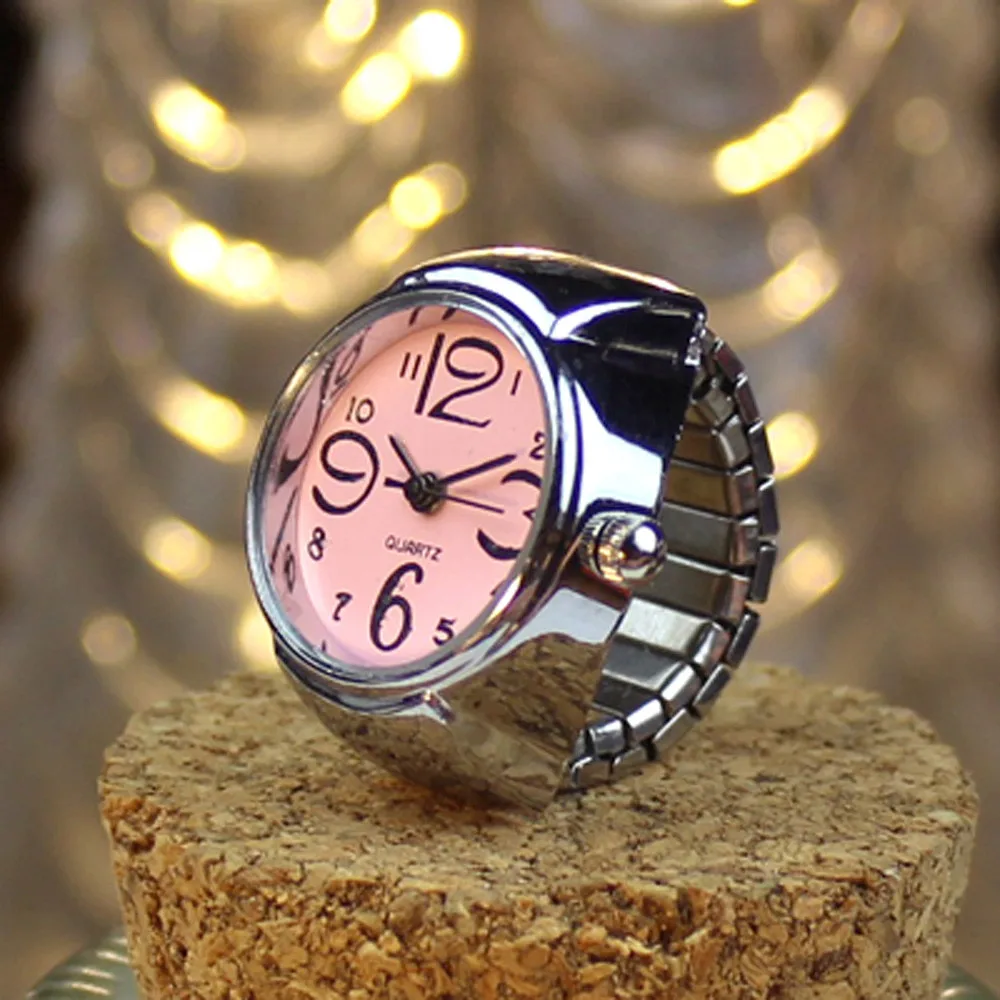 100 шт./лот кварцевые аналоговые часы с циферблатом креативные стальные крутые