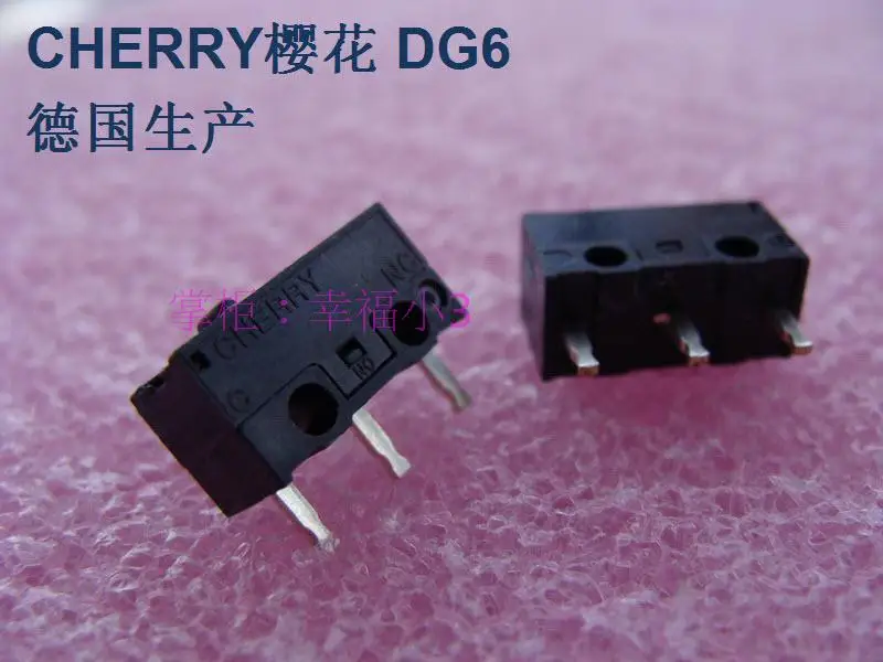 10 шт./лот 100% оригинальная Cherry DG6 мышь микро переключатель кнопка мыши N Бесплатная доставка
10 шт./лот 100% оригинальная Cherry DG6 мышь микро переключатель кнопка мыши N Бесплатная доставка
