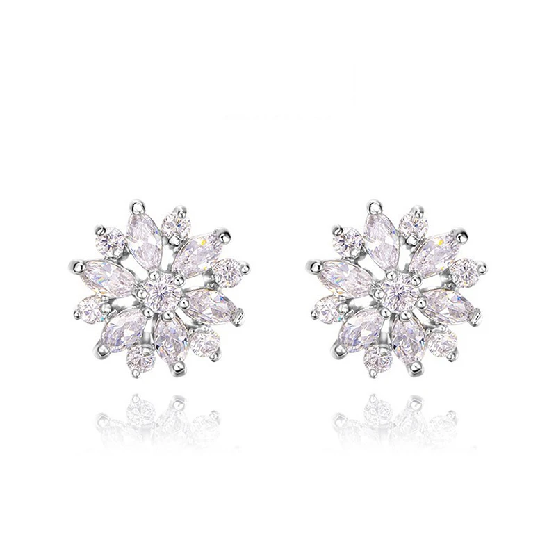 Garilina New White Zircon Earrings For Women Silver Color jewelry Factory Spot Wholesale AE2269
Garilina New White Zircon Earrings For Women Silver Color jewelry Factory Spot Wholesale AE2269