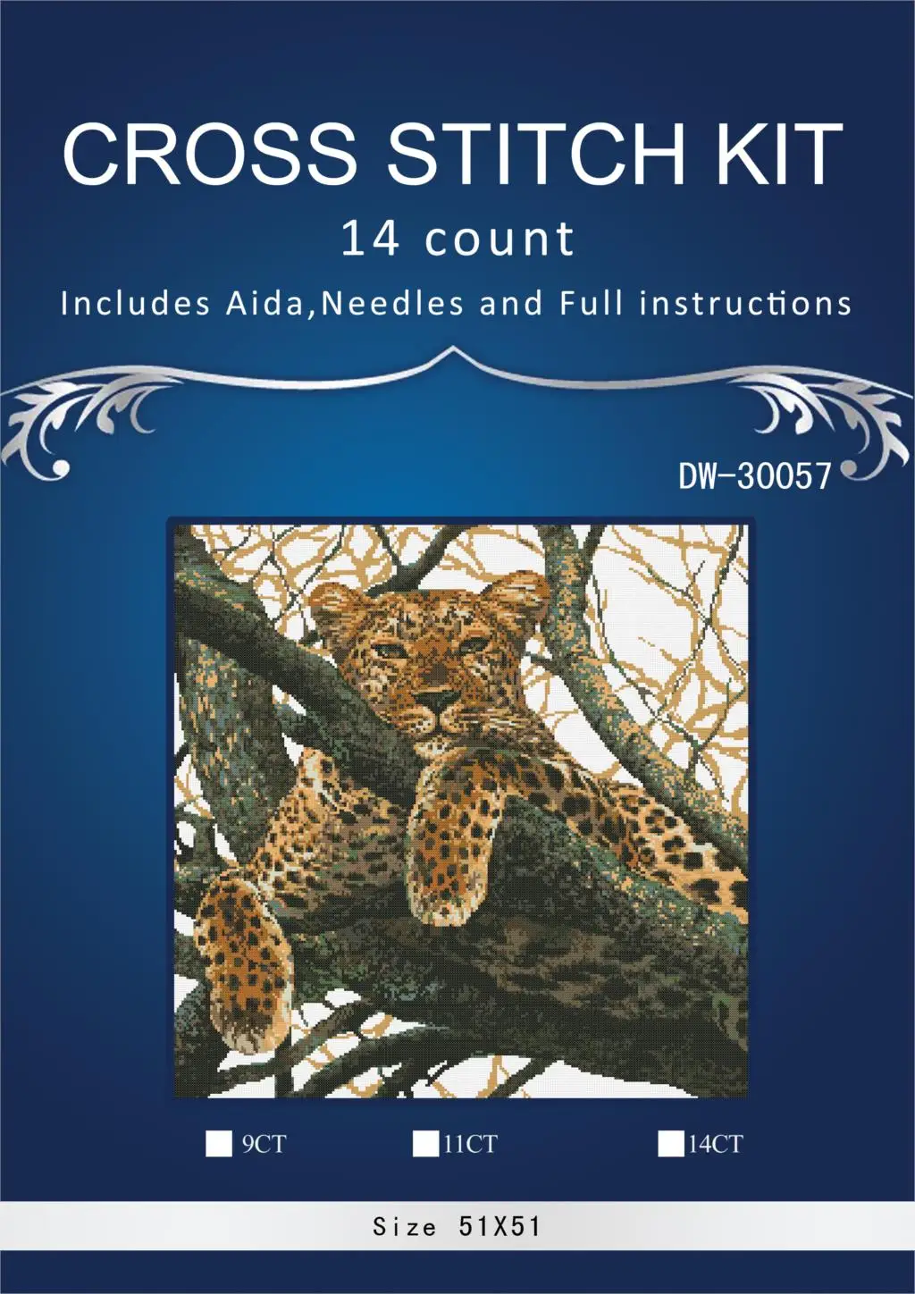 oneroom Leopard on the tree Embroidery Needlework Crafts 14CT Unprinted DMC DIY Quality Cross Stitch Kits Handmade Arts Decor
oneroom Leopard on the tree Embroidery Needlework Crafts 14CT Unprinted DMC DIY Quality Cross Stitch Kits Handmade Arts Decor