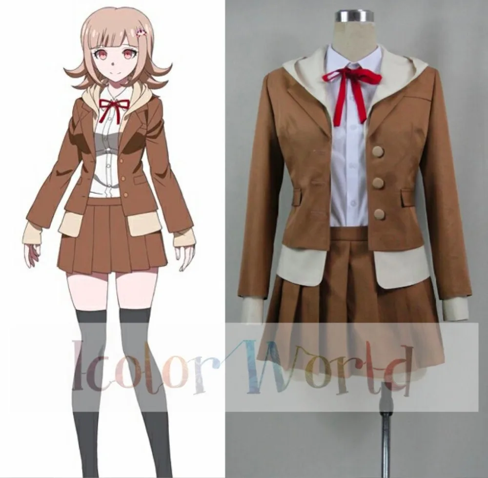 Danganronpa 3: костюм для костюмированной вечеринки в стиле High School Chiaki Nanami|cosplay costume|costume