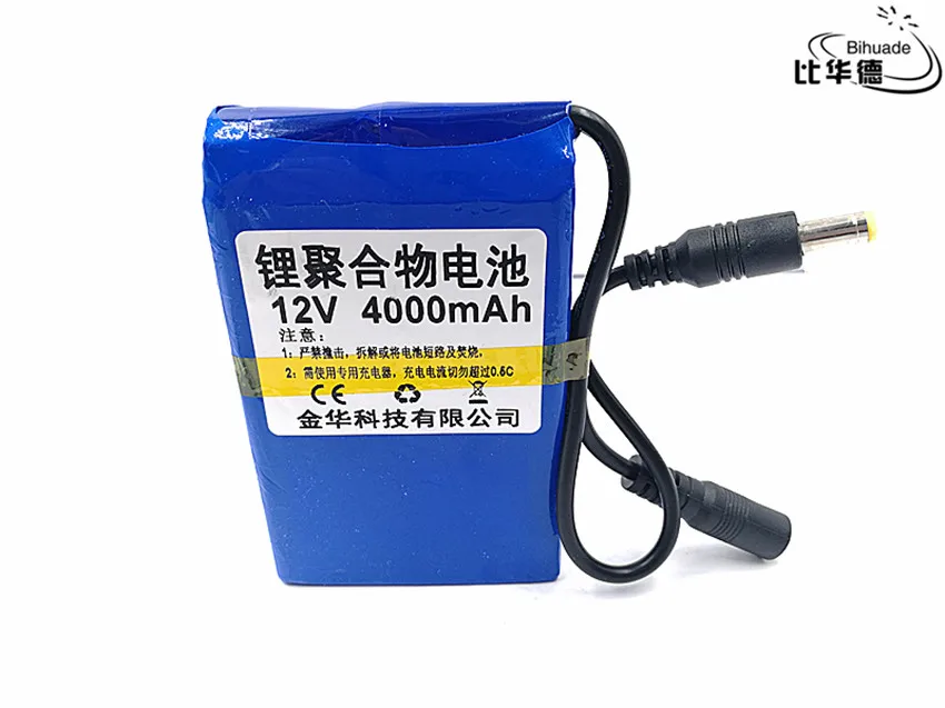 1pcs/lot 12V 4000mah lithium battery Rechargeable DC battery polymer batteria For monitor motor LED light outdoor spare Battery
1pcs/lot 12V 4000mah lithium battery Rechargeable DC battery polymer batteria For monitor motor LED light outdoor spare Battery