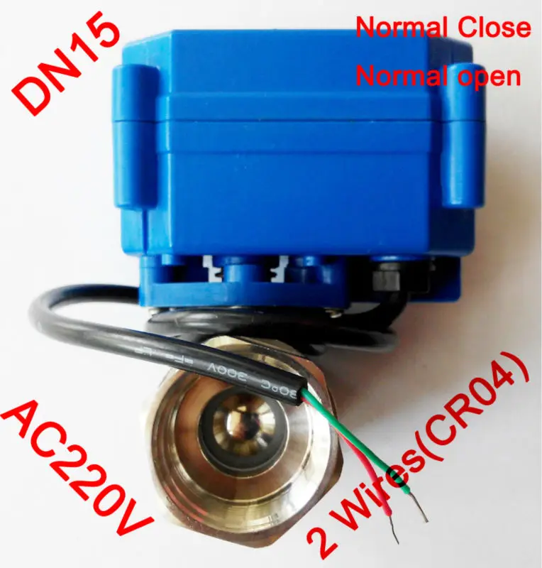 1/2" Mini electric ball valve 2 wires(CR04), AC220V motorized valve SS304, DN15 electric motor valve power off return
1/2" Mini electric ball valve 2 wires(CR04), AC220V motorized valve SS304, DN15 electric motor valve power off return