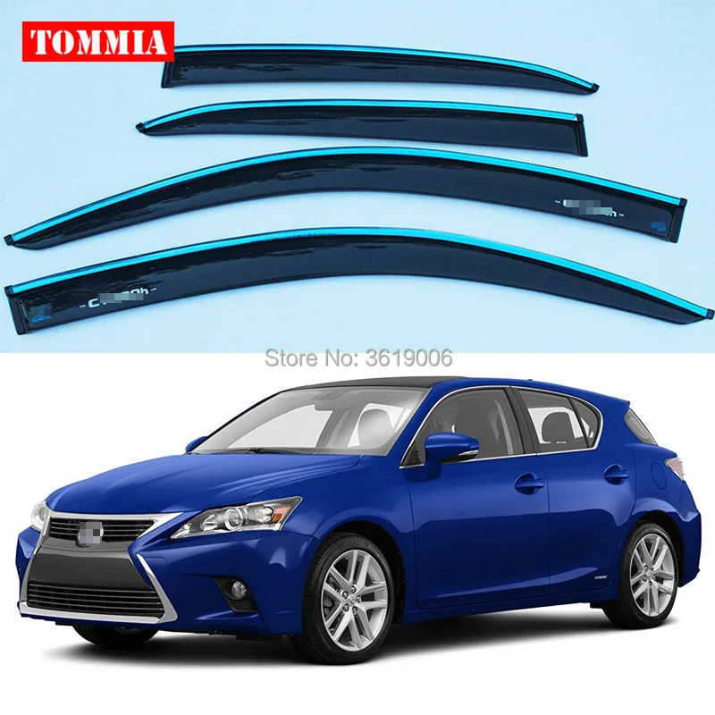tommia Brand New For LEXUS CT200H Window Visor Shade Vent Wind Rain Deflector Guards Cover 4pcs/Set
tommia Brand New For LEXUS CT200H Window Visor Shade Vent Wind Rain Deflector Guards Cover 4pcs/Set